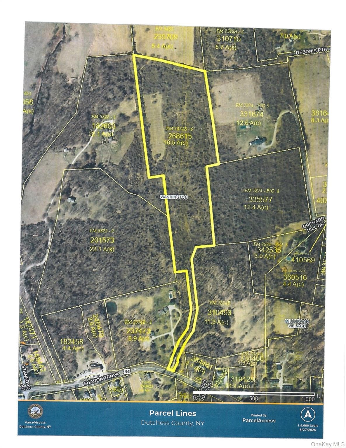 Sharon Turnpike, Millbrook