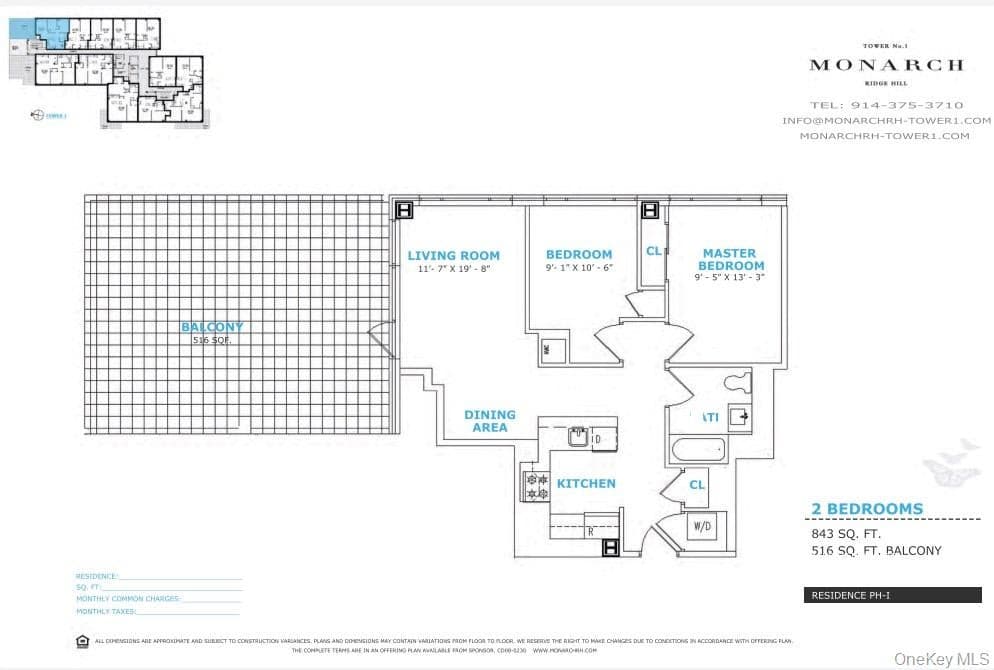 701 Ridge Hill Boulevard Unit: PHI thumbnail 17