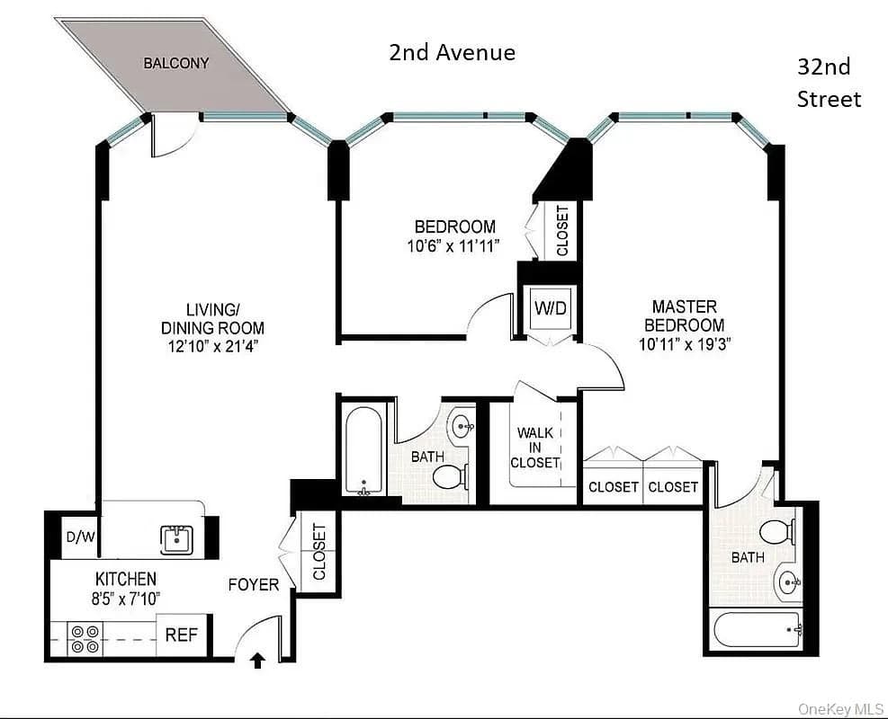 200 E 32nd Street Unit: 28C, New York (manhattan)