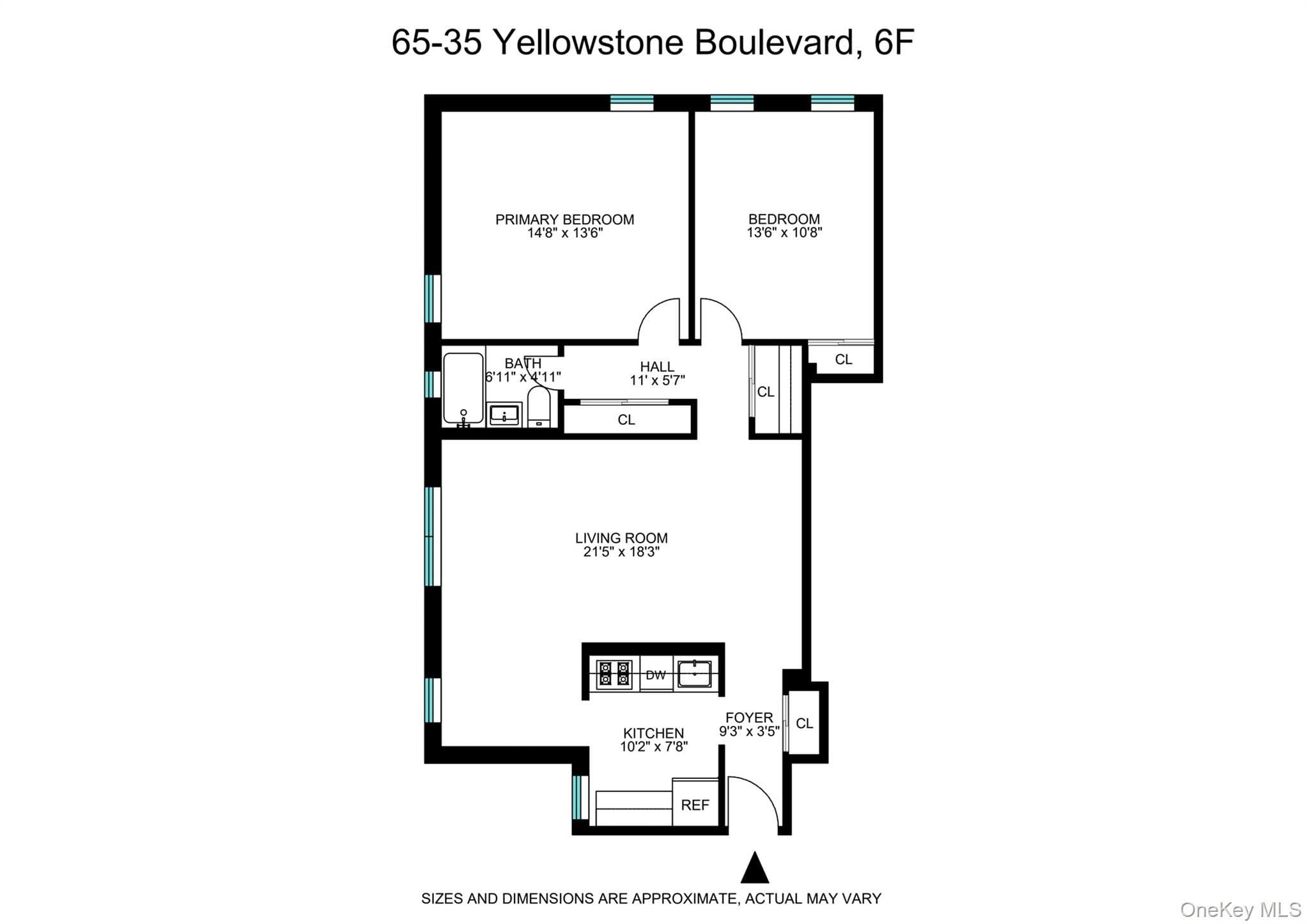 65-35 Yellowstone . Boulevard Unit: 6F thumbnail 7