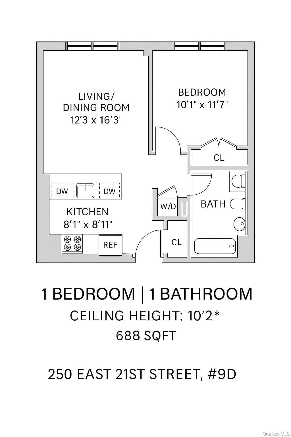 250 E 21st Street Unit: 9D thumbnail 13