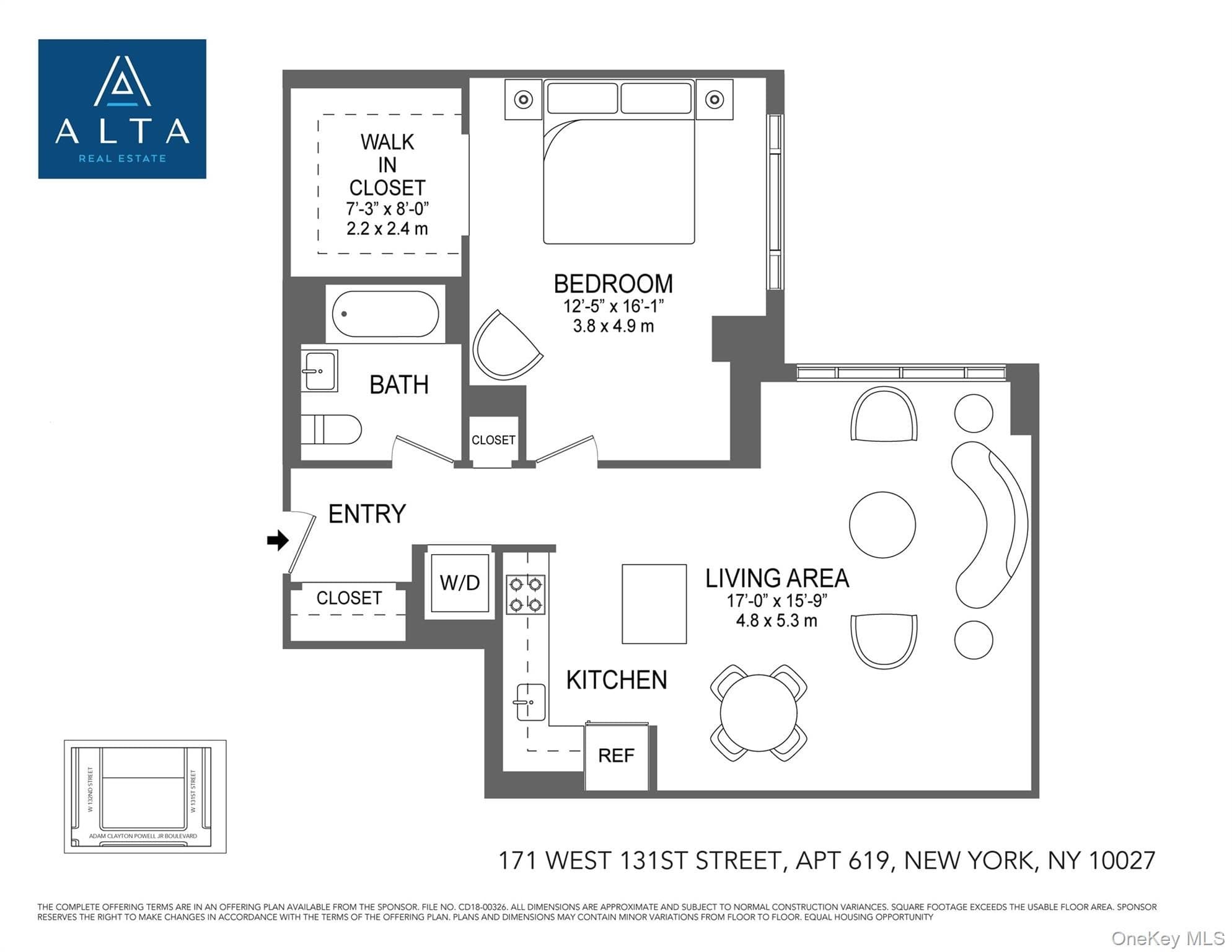 171 W 131st Street Unit: 619 thumbnail 7