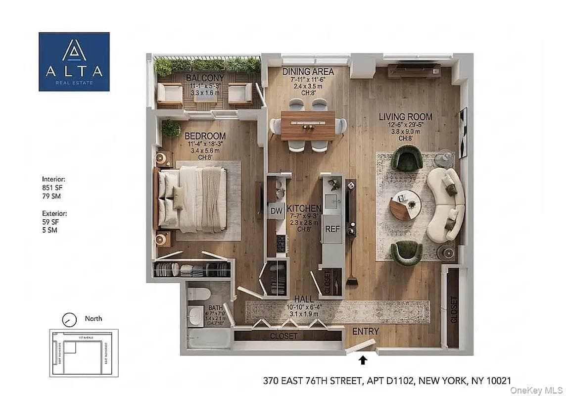 370 E 76th Street Unit: B1102 thumbnail 7